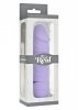 Żylasty naturalny wibrator fioletowy 15,5 cm